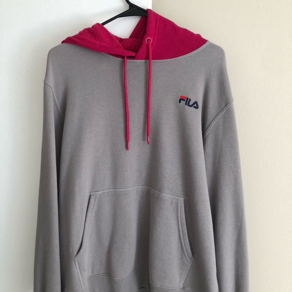 Fila x UO Color Blocked Hoodie